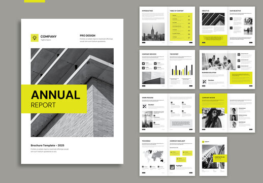 Annual Report Layout