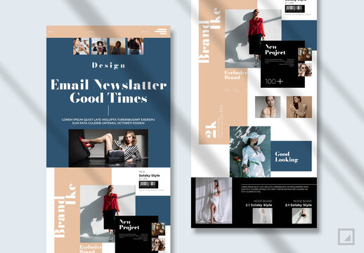 Design Email News Letter Layout