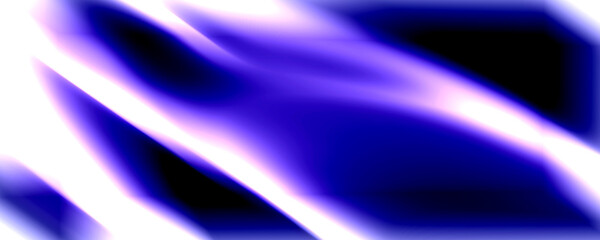 Electric blue lightning strike and thunderbolt light trails