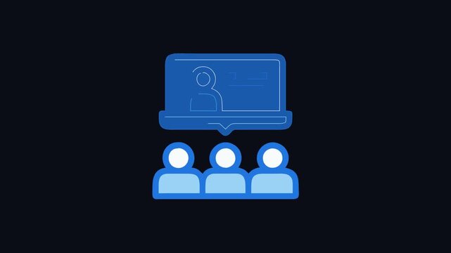  Stylish Seminar Icon for Knowledge Sharing