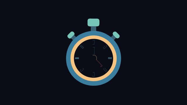  Time Management Stop Watch Icon
