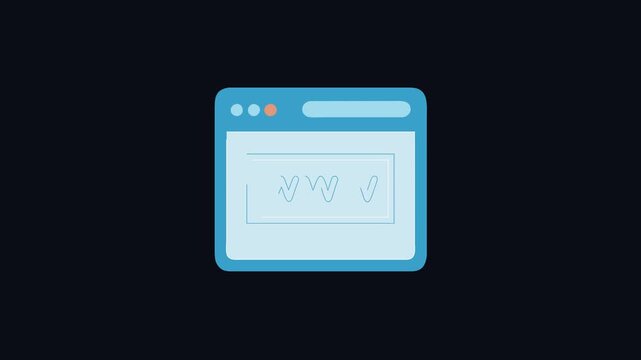  Modern Website Address Icon for Digital Presence