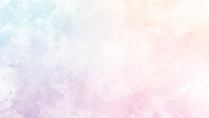 Fototapeta premium grunge red watercolor wash texture background design.