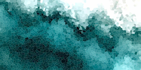Abstract Blue Underwater Grunge Background with Ocean Water Texture, Light Rays, Sea Coral Reef and Soft Sky Clouds Inspired Nature Art Fish Diving Atmosphere © Sakib