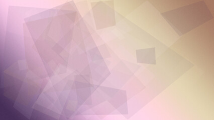 Obraz premium A dreamy abstract scene of soft geometric shapes and pastel light, creating a calm, modern atmosphere for design backgrounds, presentations, or concept art.