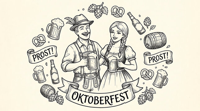 Oktoberfest Celebration Munich beer festival
