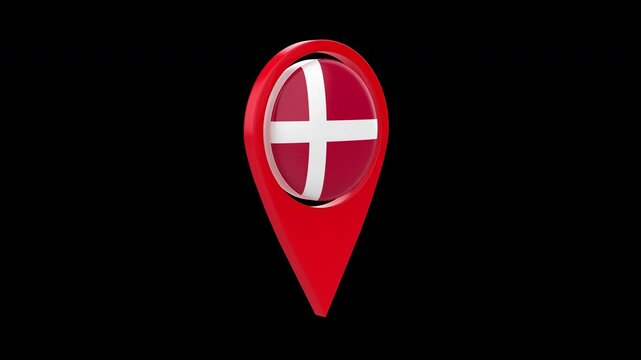 Denmark flag 4k
