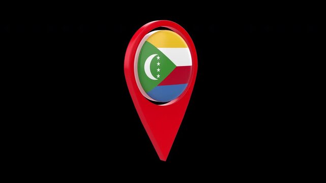 Comoros flag 4k
