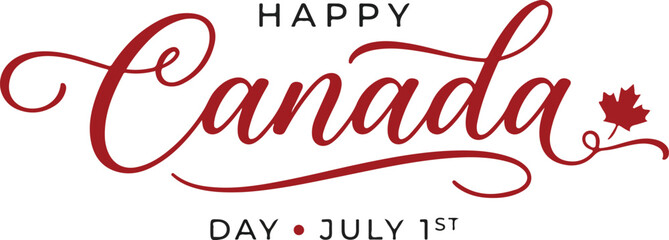 Happy canada day greeting © MdRiyad
