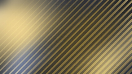 Elegant Gold and Dark Blue Diagonal Line Abstract Background with Soft Gradient Lighting for Luxury Branding and Modern Digital Design Presentation © kianti