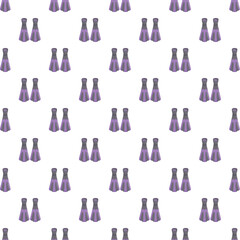 Purple and gray diving flippers forming a seamless repeating pattern on a white background © nsit0108