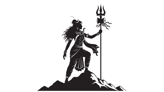 durga silhoutte.