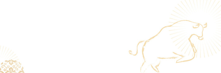 Fototapeta premium Chinese New Year border png gold with design space