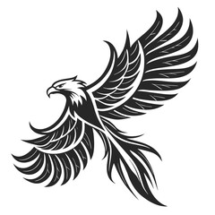 Fototapeta premium Modern Phoenix Logo