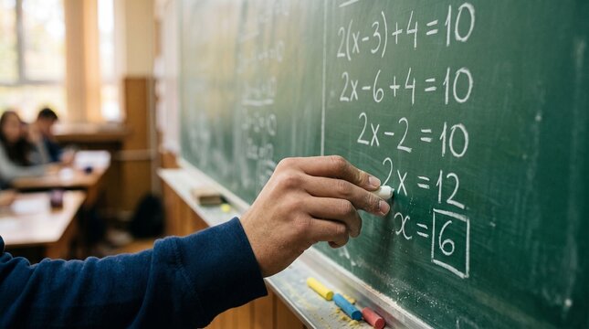 math, classroom, education, equations, teacher, chalkboard