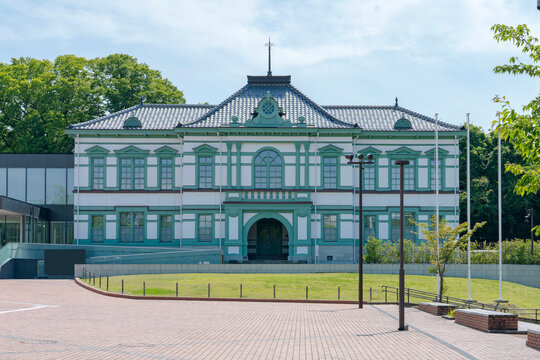 The National Museum of Crafts in Kanazawa, Ishikawa Prefecture, Japan.  国立工芸館。石川県金沢市。