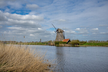Naklejka premium Alblasserdam is a city and also a municipality in the west of the Netherlands, in the province of South Holland.