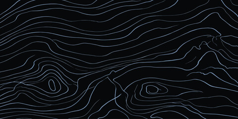Detailed topographic elevation map lines pattern with topography elevation cartography geography abstract navigation technical background exploration structure geometric contrast artistic © MOHAMAD