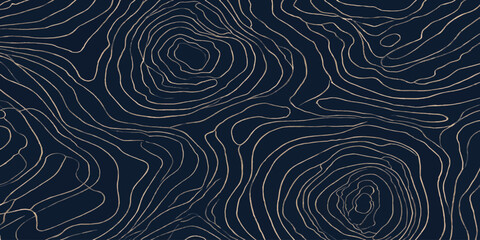 Topographic elevation map contour lines pattern with circular features topographic circular elevation abstract background geography navigation cartography minimalist structure physical © MOHAMAD