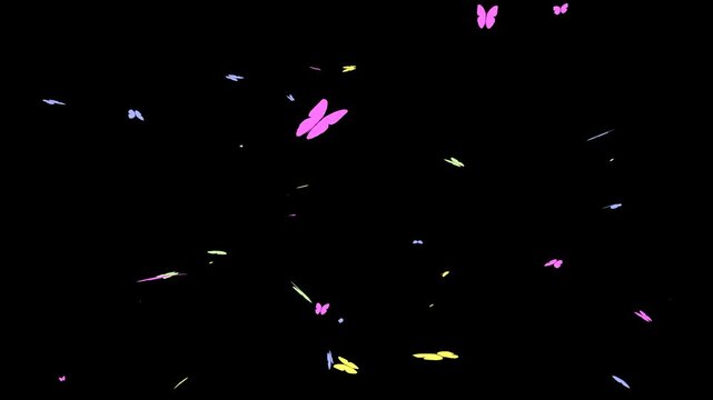 Pink digital matrix code falling, futuristic background