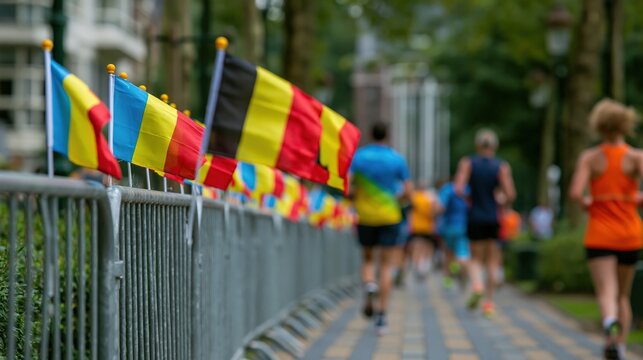 Community Fun Run on Belgian National Day