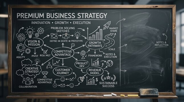 Comprehensive Professional Corporate Planning Framework Illustrating Strategic Development Growth Paths and Operational Success Metrics