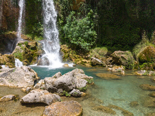 Ruta de las tres cascadas de Anna en Valencia © Fotos ZonaFreeDrone
