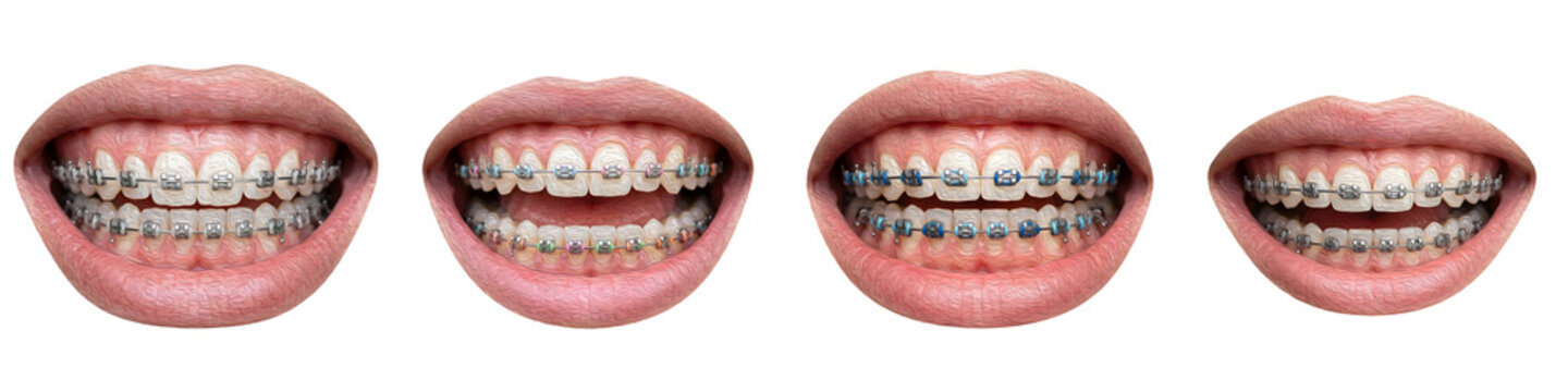 Dental Braces Comparison Guide: Exploring Different Types of Orthodontic Brackets and Colored Elastics for Your Perfect Smile Transformation | Professional Orthodontics