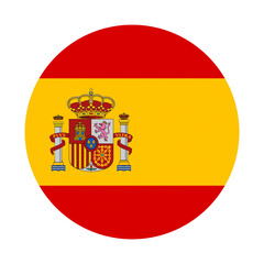 PNG Spanish flag emblem illustration on transparent background © Rawpixel.com