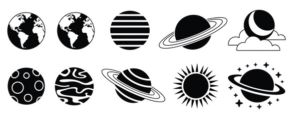 Celestial Symphony Design Depicting Orbiting Planets, Radiant Stars, Galactic Atmosphere, and Infinite Cosmic Wonder in Detailed Space Art © Mizanur Mizu 1