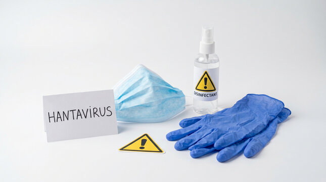 Nantavirus prevention safety supplies and disinfectant with hantavirus prevention cleaning disinfectant sanitization protection sanitary supplies equipment exposure pathogen decontamination