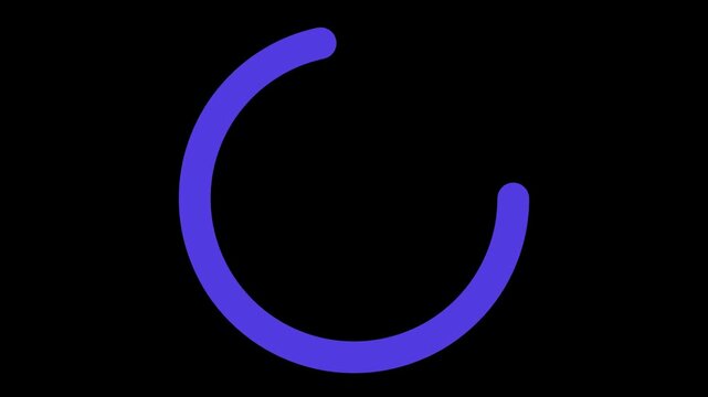 Purple Loading Spinner