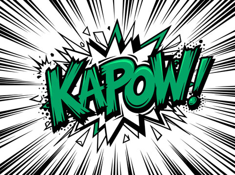 Kapow Comic Book Explosion Sound Effect
