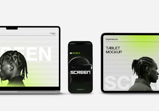 Multi Device Screen Mockup