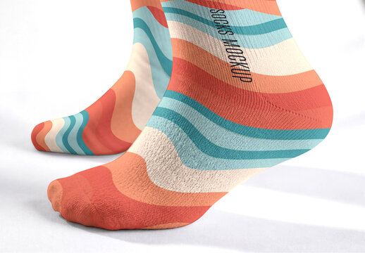Socks Mockup