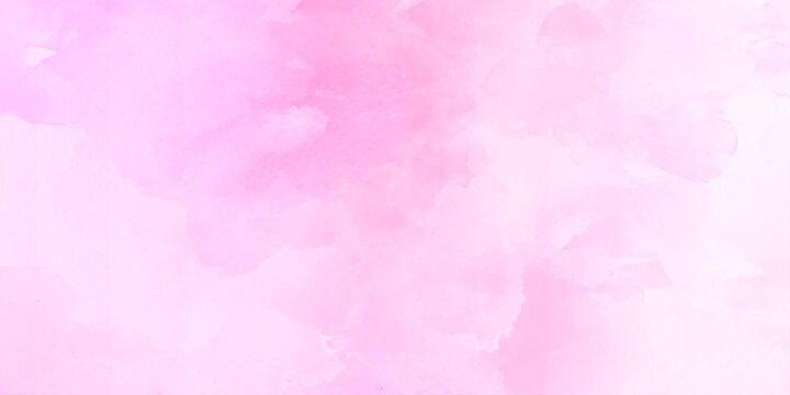 Abstract pink watercolor background,Paint brush paper textured stain canvas element,Acrylic shinny pink flowing ink grunge texture,watercolor bleed and fringe with vibrant distressed grunge texture,