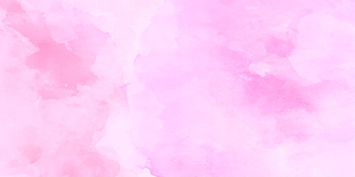 Abstract pink watercolor background,Paint brush paper textured stain canvas element,Acrylic shinny pink flowing ink grunge texture,watercolor bleed and fringe with vibrant distressed grunge texture,