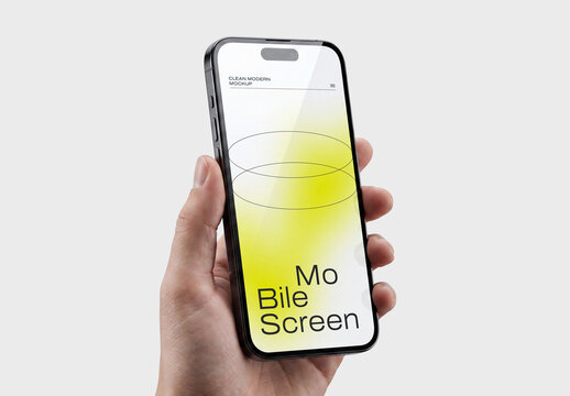 Mobile Screen Mockup