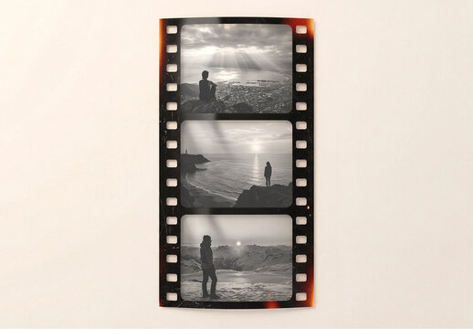 Film Strip Frame Mockup