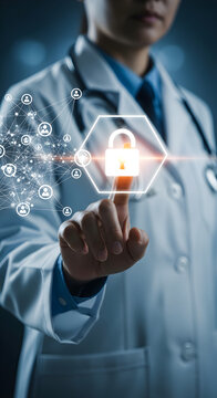 Medical data privacy protection secure digital healthcare network