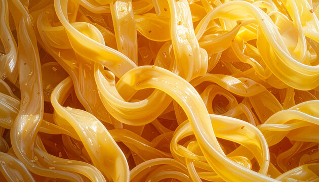 Fresh Pasta Noodles Texture