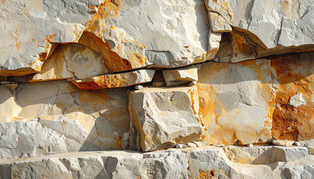 White Stone Wall Texture