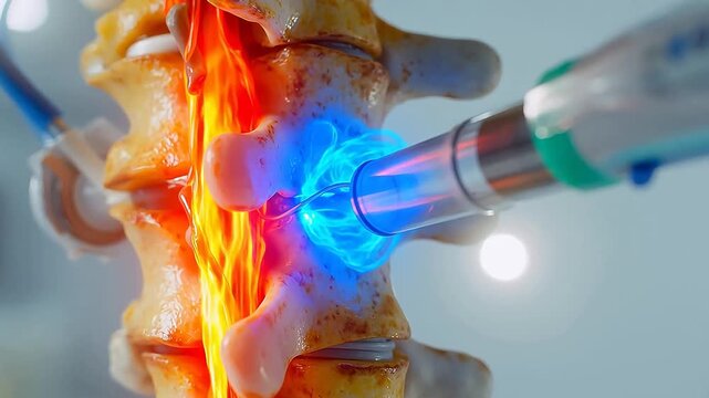 Medical Animation: Spinal Cord Stimulator Electrode Implantation