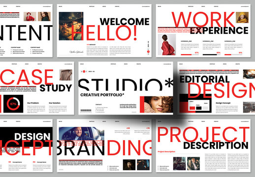 Creative Design Presentation Template