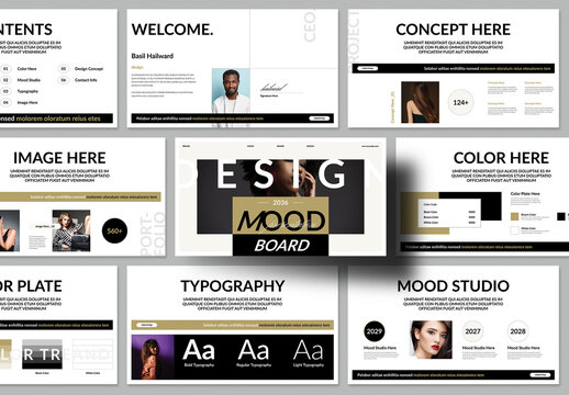 Moodboard Presentation Template