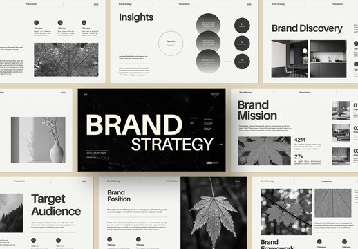 Brand Strategy Presentation Layout