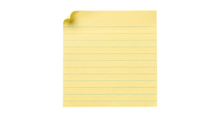 Yellow lined legal pad note paper sheet © Pimpun