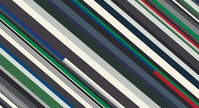 Diagonal Stripes Pattern Background - Abstract Geometric Design