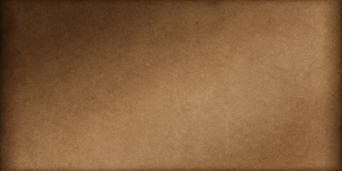 Fototapeta premium A rustic, aged parchment paper texture features a rich, warm brown tone with subtle vignette edges, providing an elegant and timeless vintage backdrop for artistic projects.