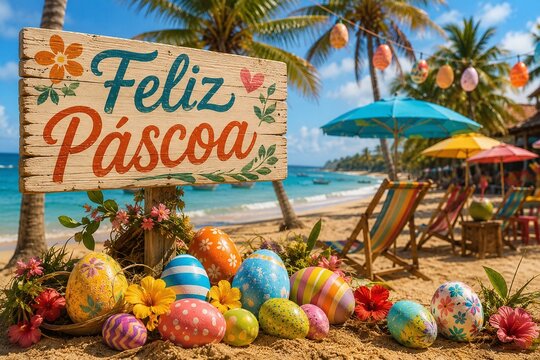 feliz p&aacute;scoa summer